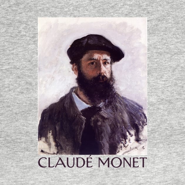 Claude Monet Self Portrait by WrittersQuotes